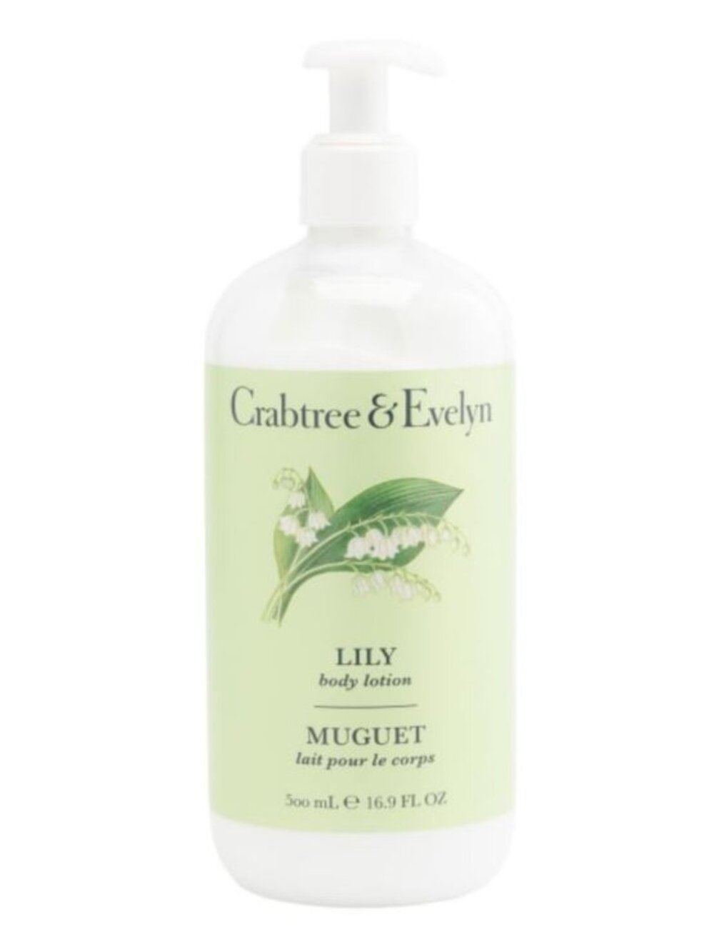 Crabtree & Evelyn Lily Body Lotion 16.9 oz Shea Butter Floral Scent Moisturizer